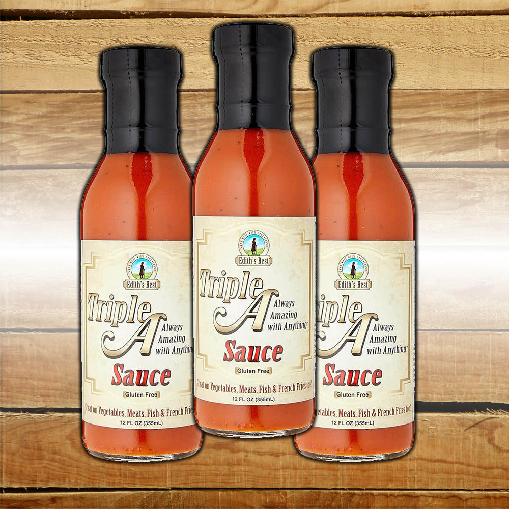 Edith's Best Triple A All Purpose Sauce - 3 Pack